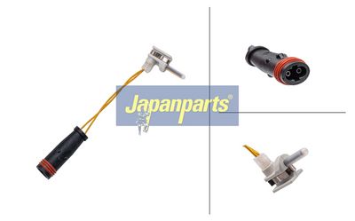 JAPANPARTS Įspėjimo kontaktas, stabdžių trinkelių susidėvėjimas