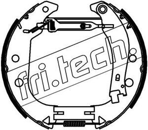 Комплект тормозных колодок fri.tech. 16399 для FIAT STRADA