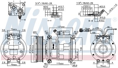 Compressor, air conditioning 89752