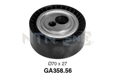 Rolka napinacza, pasek klinowy wielorowkowy SNR GA358.56