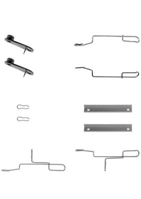ZUBEHöRSATZ SCHEIBENBREMSBELAG