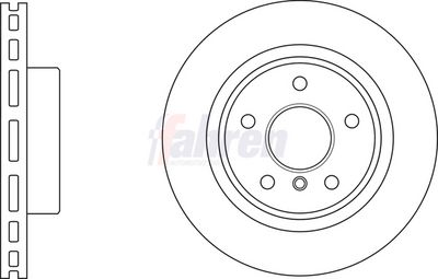 Fahren Brake Disc FBD6781