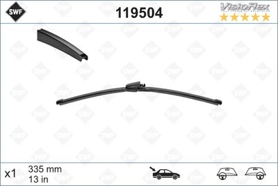 SWF 119504 Щетка стеклоочистителя  для SEAT EXEO (Сеат Еxео)