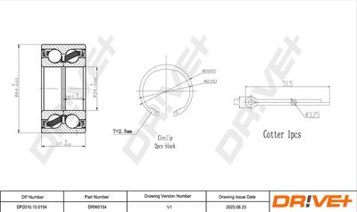 RADLAGERSATZ DR!VE+ DP2010100154 1