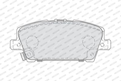 Remblokken set Voor (met extra's  met remklauw geleidingsbouten), past: HONDA CIVIC IX, CIVIC VIII 1.4-2.2D 09.05-12.16