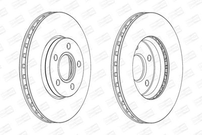BREMSSCHEIBE CHAMPION 562752CH 1