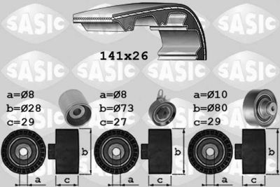 Комплект ремня ГРМ SASIC 1756049 для VW CRAFTER