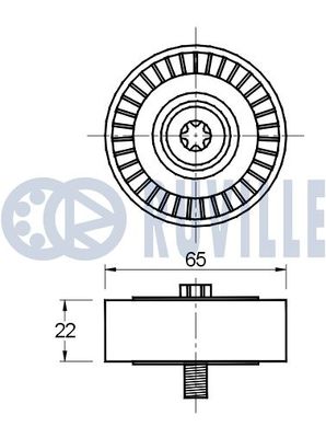 ROLA GHIDARE/CONDUCERE CUREA TRANSMISIE RUVILLE 541672 1