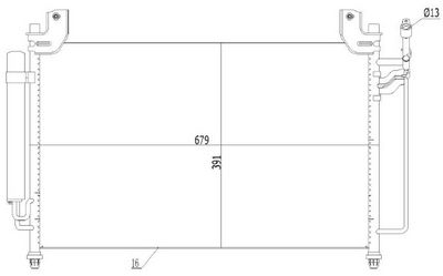 KONDENSATOR KLIMAANLAGE