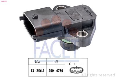 FACET MAP sensor Made in Italy - OE Equivalent (10.3179)