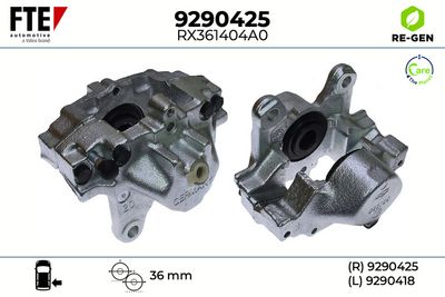 спирачен апарат FTE 9290425