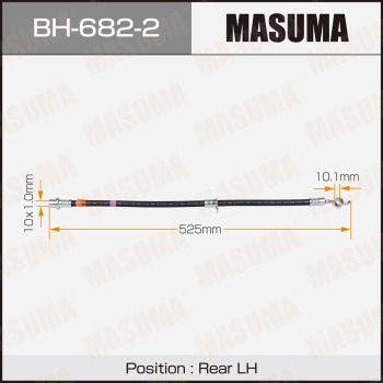 Тормозной шланг MASUMA BH-682-2 для LEXUS RX