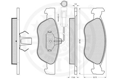 SET PLACUTE FRANA FRANA DISC OPTIMAL 10230 2