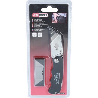 Ks Tools - Sklápací nôž 155mm