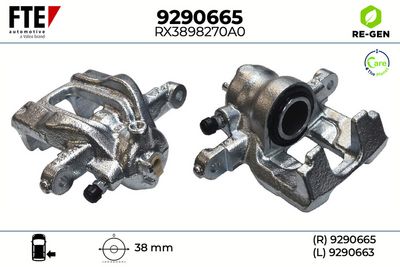 спирачен апарат FTE 9290665