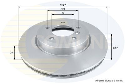 спирачен диск COMLINE ADC1732V