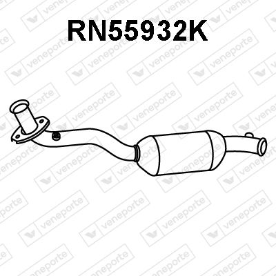 VENEPORTE RN55932K Катализатор  для RENAULT TWINGO I (C06_) 1.2 16V (C06C, C06D, C06K)