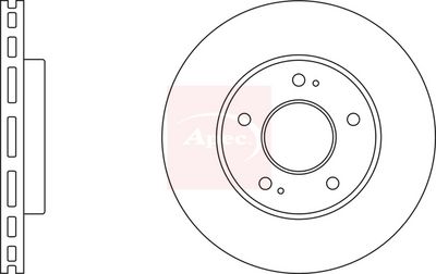 APEC Brake Disc DSK3038