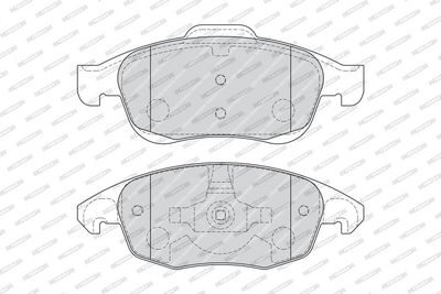 SET PLACUTE FRANA FRANA DISC FERODO FDB1971 1