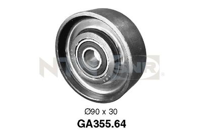SNR GA355.64 Ролик ремня генератора для RENAULT 18 Variable (135_)