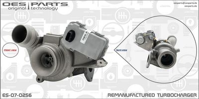 Plniace dúchadlo OES PARTS Product line OES-PARTS ES-07-0256