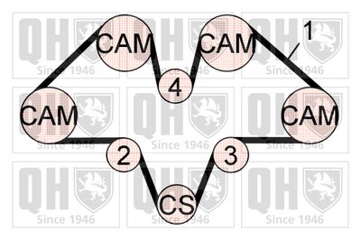 SET CUREA DE DISTRIBUTIE QUINTON HAZELL QBK733 2