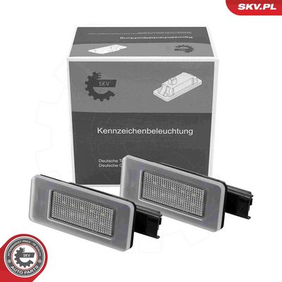 Osvětlení SPZ ESEN SKV 72SKV559