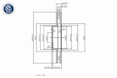 DISC FRANA VAICO V2040043 2