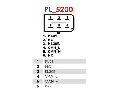 GENERATOR / ALTERNATOR AS-PL A01223SEG 5