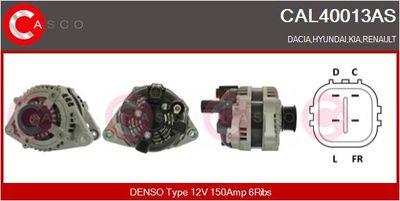 generátor CASCO CAL40013AS