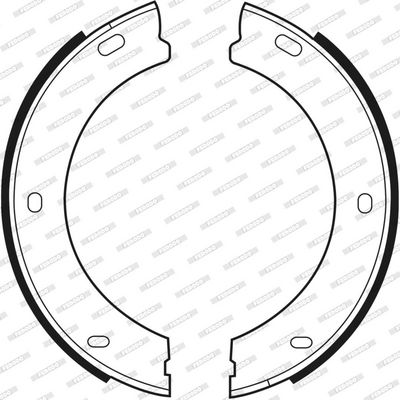 SET SABOTI FRANA FRANA DE MANA FERODO FSB425 2