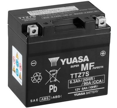 Motobaterie Yuasa Super MF 12V, 6Ah, 90A, TTZ7S