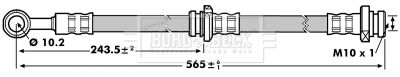 Brake Hose Borg & Beck BBH7141