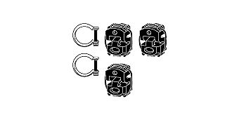 SET MONTARE SISTEM DE ESAPAMENT