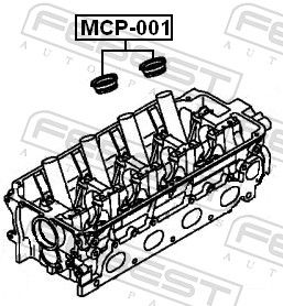 INEL ETANSARE LOCAS BUJIE FEBEST MCP001PCS2 1