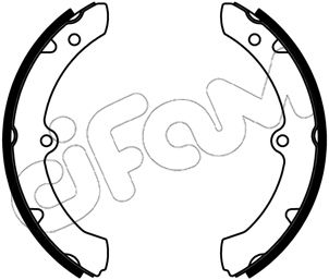 CIFAM 153-681 Ремкомплект барабанных колодок для TOYOTA DYNA c бортовой платформой/ходовая часть (KD_, LY_, _Y2_, _U 3.0 D4d_, _Y2_, _U3_, _U4_, _U6_,...