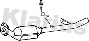 Katalizator KLARIUS 323007