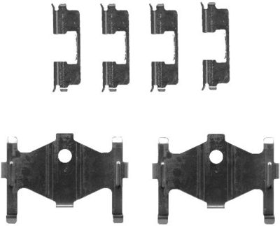 Комплектующие, колодки дискового тормоза HELLA 8DZ 355 203-281 для HYUNDAI LANTRA