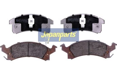 JAPANPARTS Stabdžių trinkelių rinkinys, diskinis stabdys