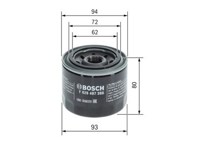 маслен филтър BOSCH