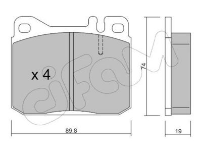 SET PLACUTE FRANA FRANA DISC