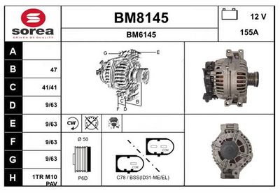 GENERATOR SNRA BM8145