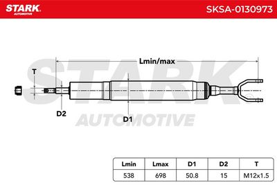 амортисьор STARK SKSA-0130973