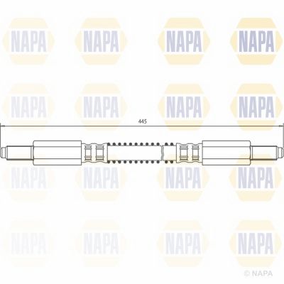 Brake Hose NAPA NBH1097