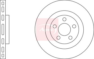 APEC Brake Disc DSK3178