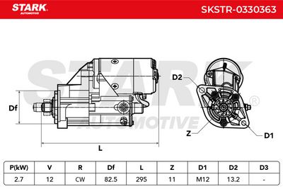 стартер STARK SKSTR-0330363