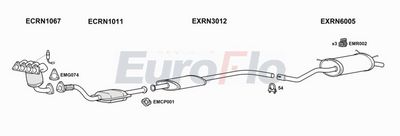 Układ wydechowy EUROFLO RNMEG165004A00