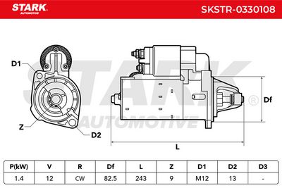 стартер STARK SKSTR-0330108