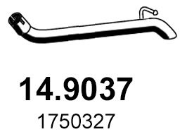 Rura wydechowa ASSO 14.9037