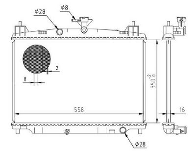 RADIATOR RACIRE MOTOR